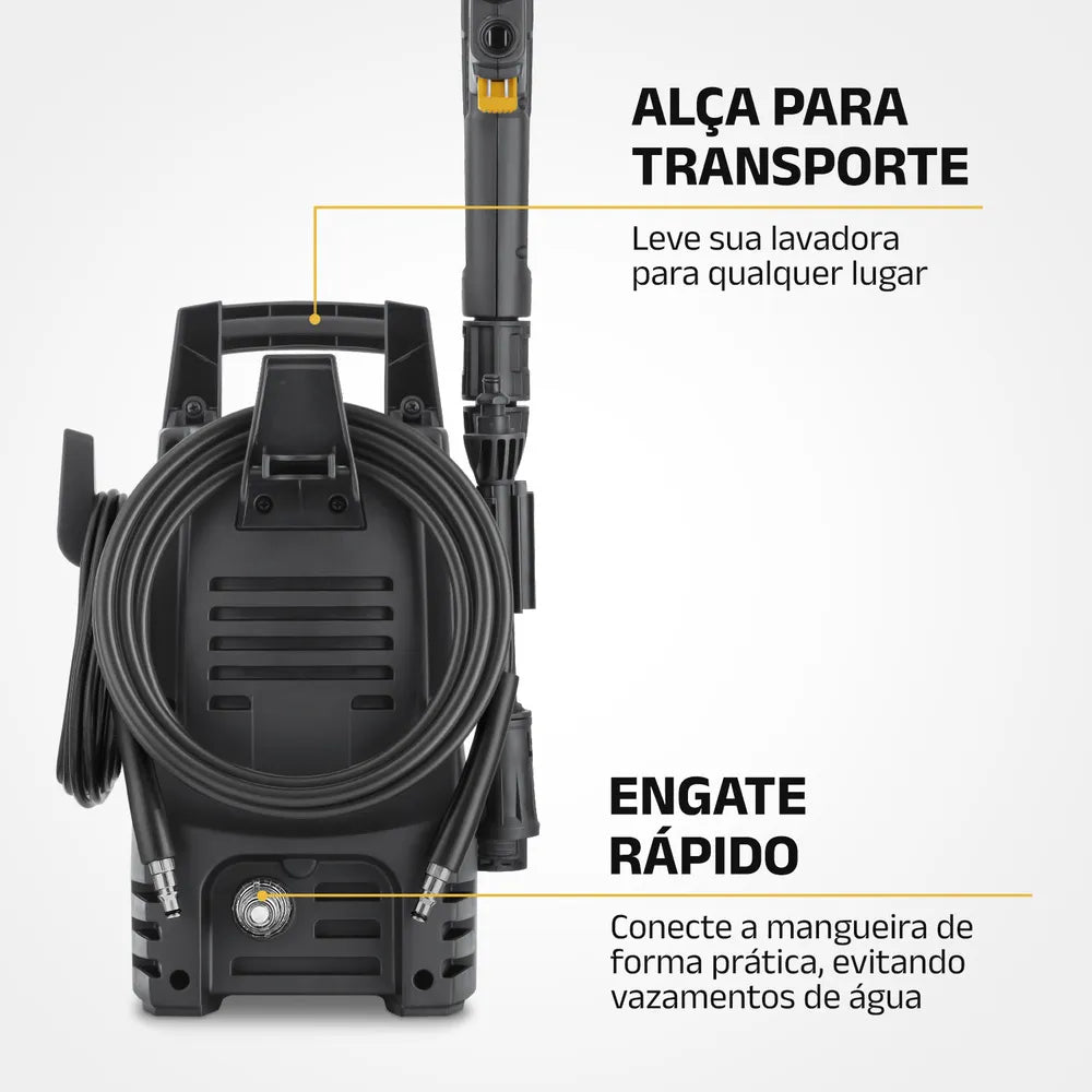 Lavadora De Alta Pressão Aqua Power Lap01gy 1600 Psi 1400w