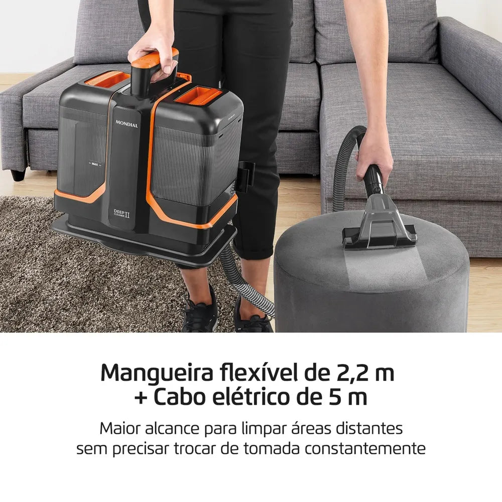 Extratora Higienizadora Mondial Deep Cleaner Exp-02-o 1800w