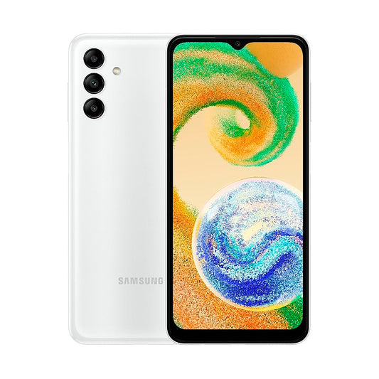 Smartphone Samsung Galaxy A04s Branco 64GB 4GB Ram Tela de 6'5 hd + Dual Chip