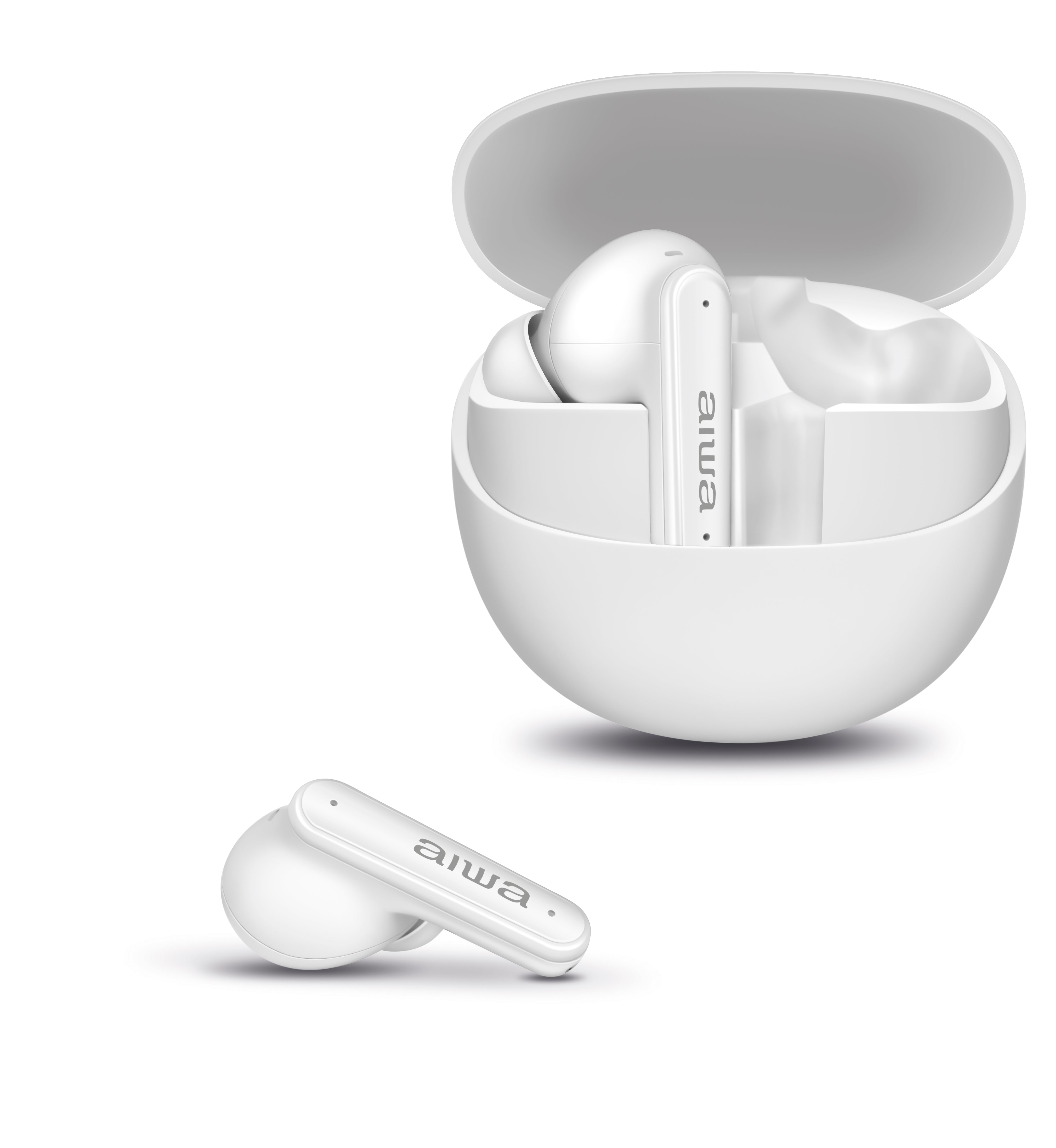 Fone de Ouvido Eardbud AIWA AWS-EB-04-B Bluetooth IPX4 ANC