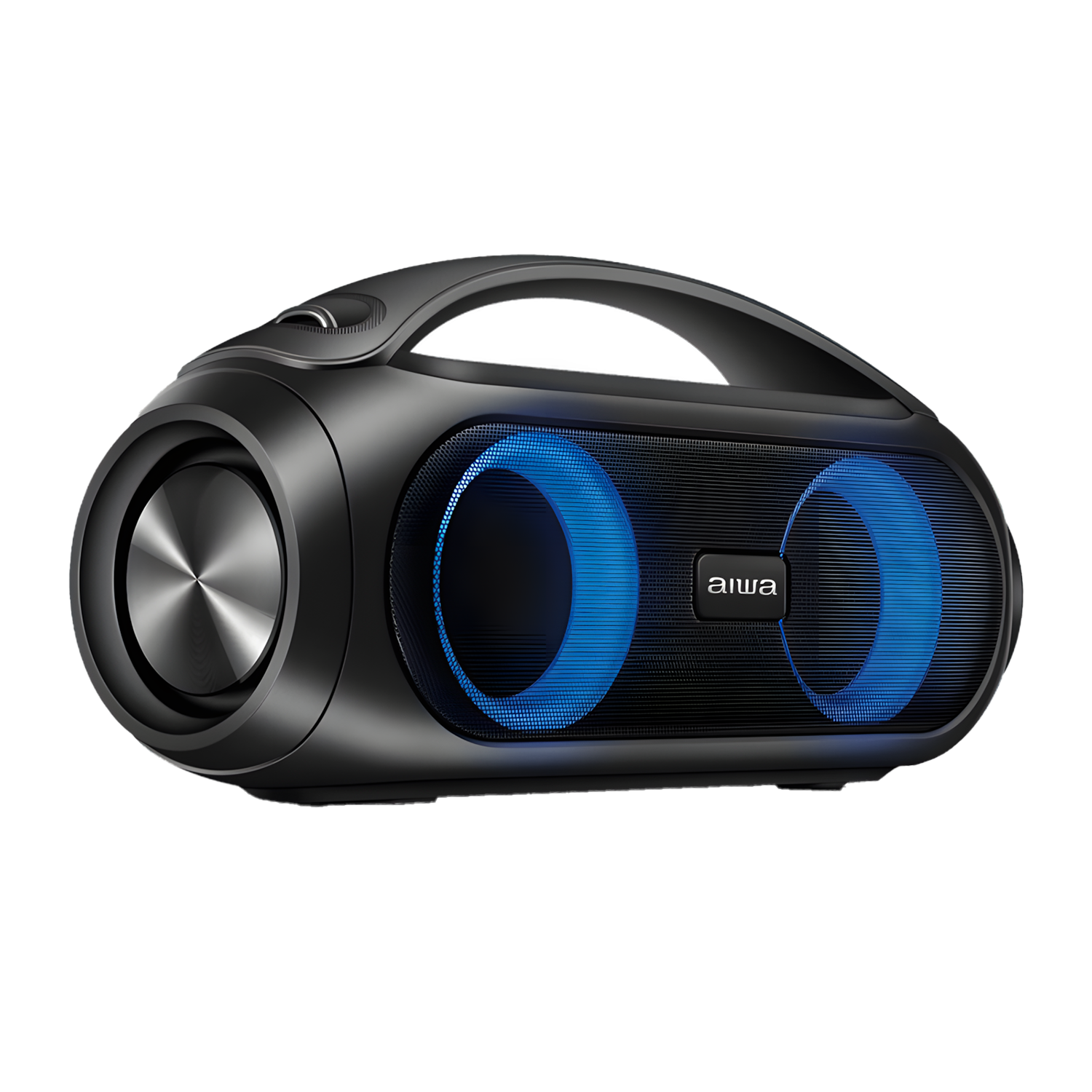 Caixa De Som Boombox Aiwa Aws-bbs-02-a Bluetooth Rgb Ipx5