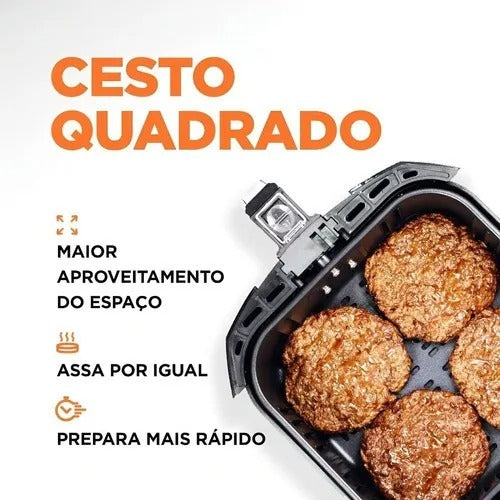 Fritadeira Elétrica Air Fryer Mondial 4l Potência 1500w Loi