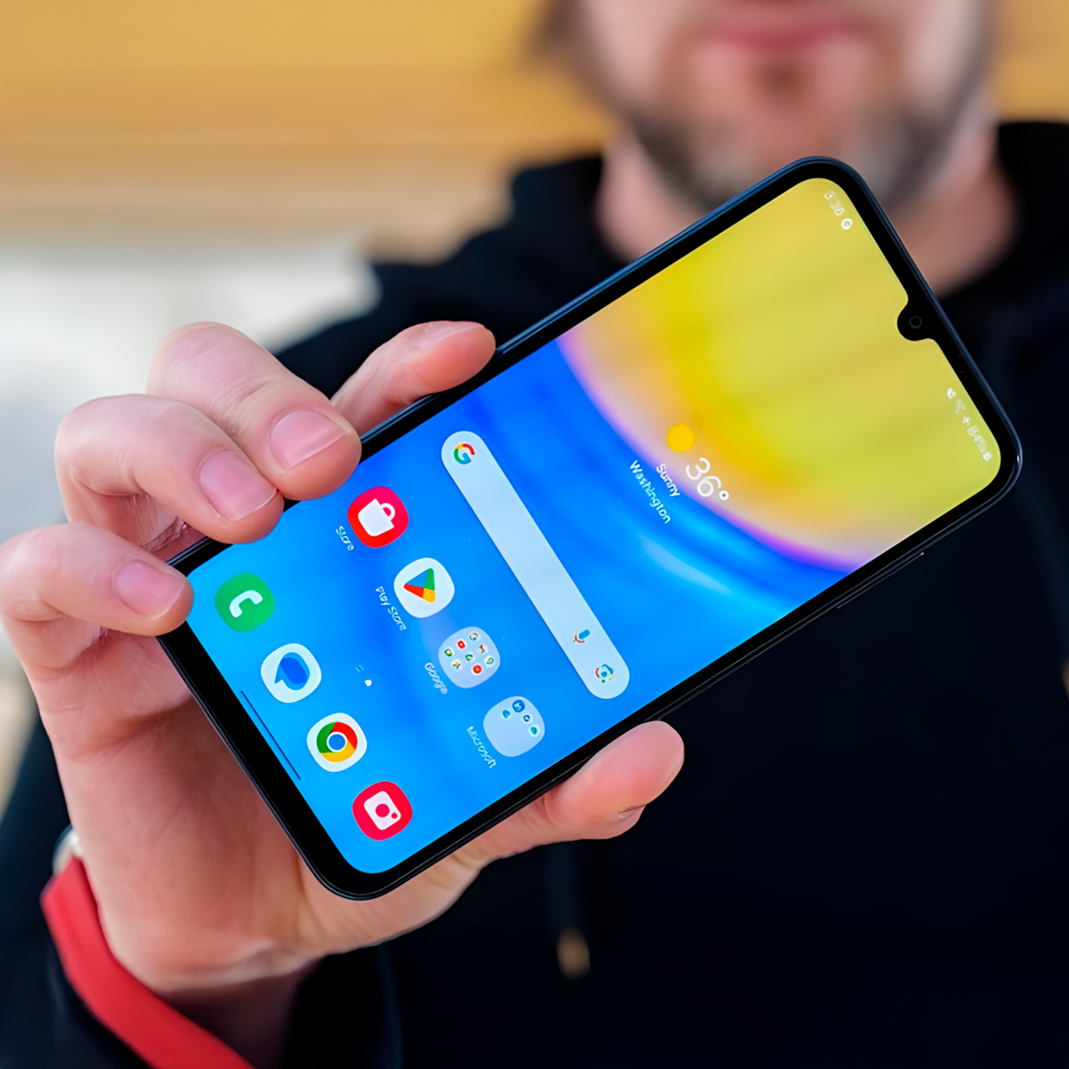 Smartphone Samsung Galaxy A16 Ram 4GB 128GB Tela 6,7” Amoled