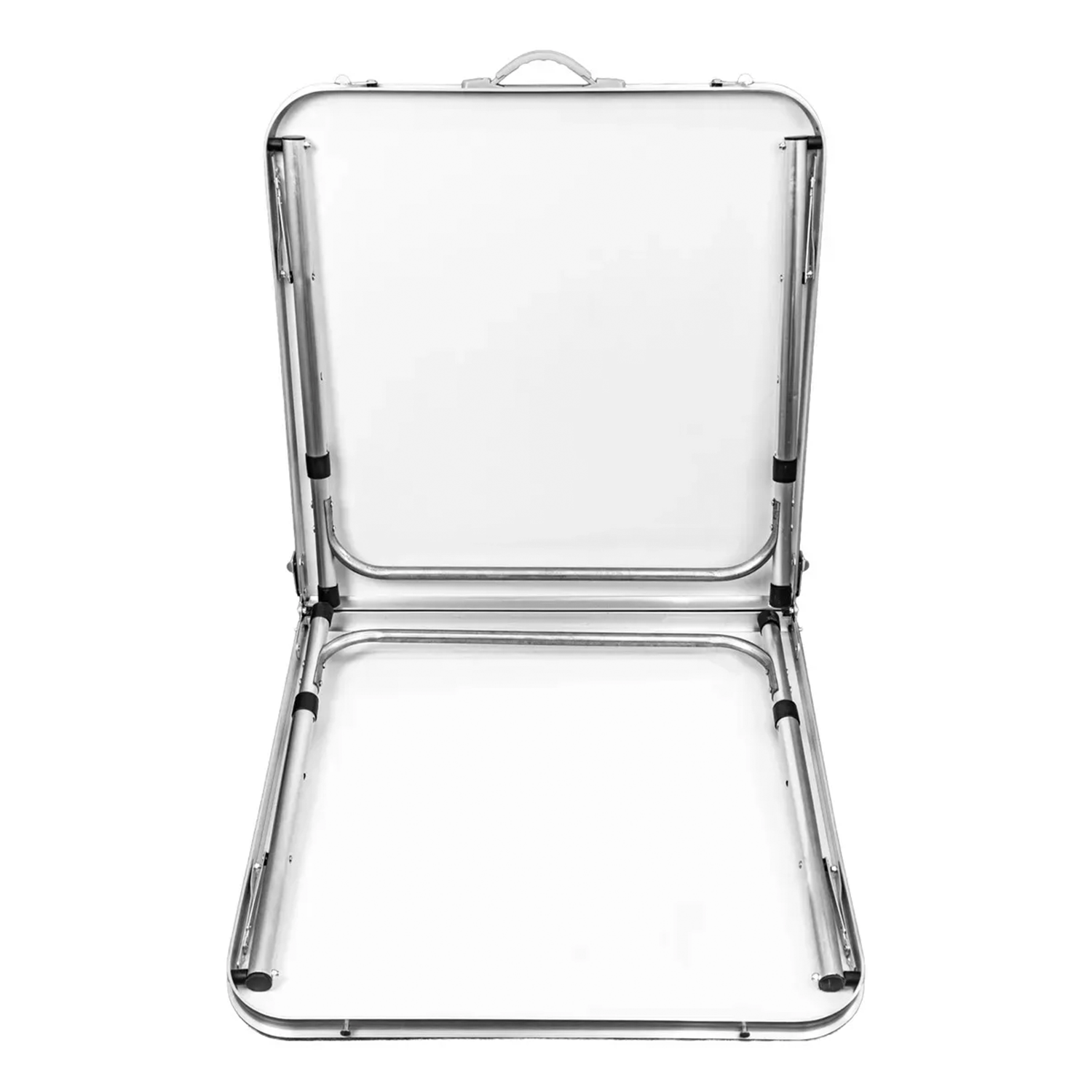 Mesa Retangular Dobrável Multiuso Metálico de Camping 120cm