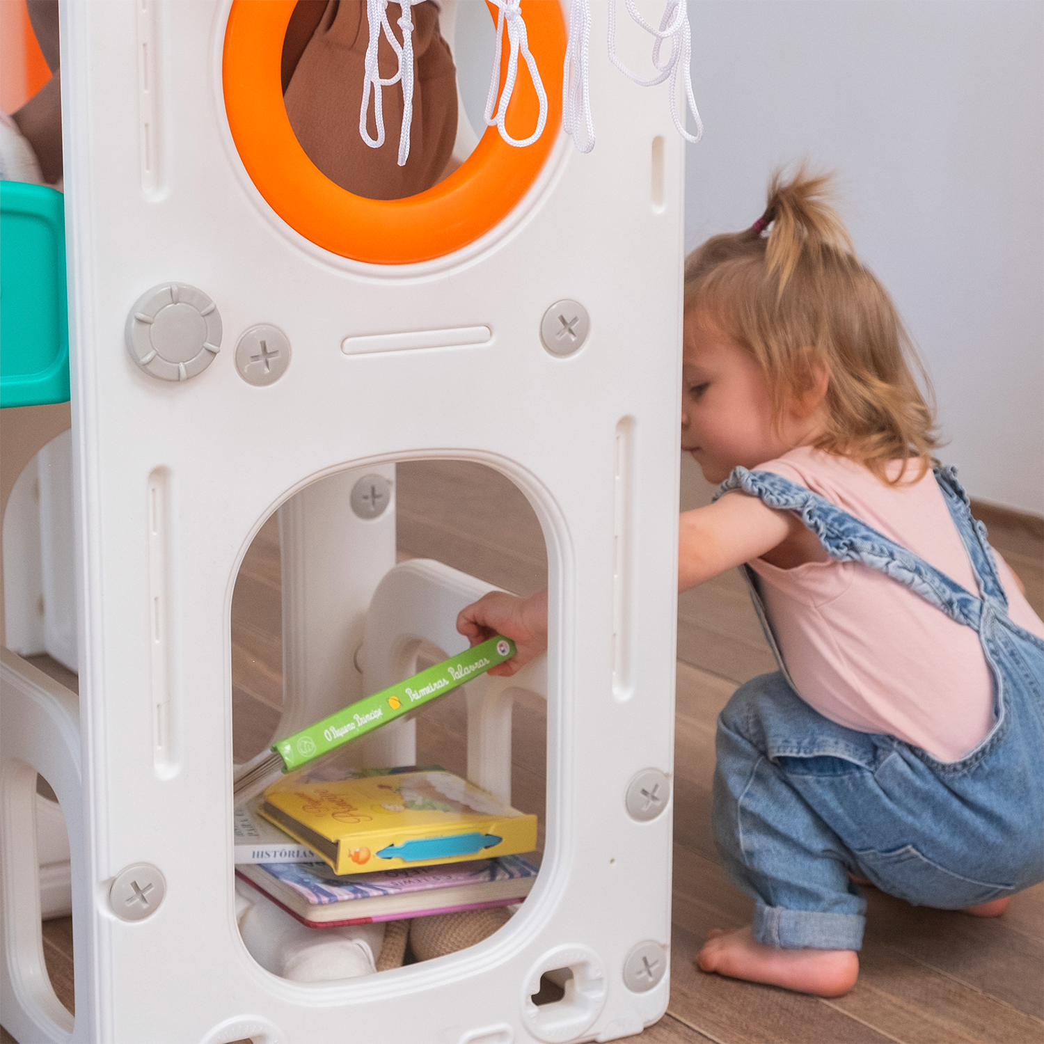 Playground Freso Baby Mini Mundo ALCH5043 1 Torre 4 em 1