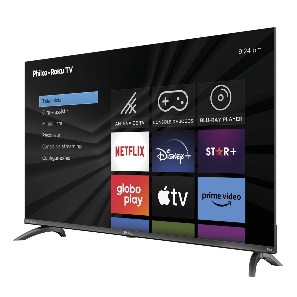 Smart Tv 40 Philco Led Roku Tv Ptv40e3ersgb Full Hd Wifi