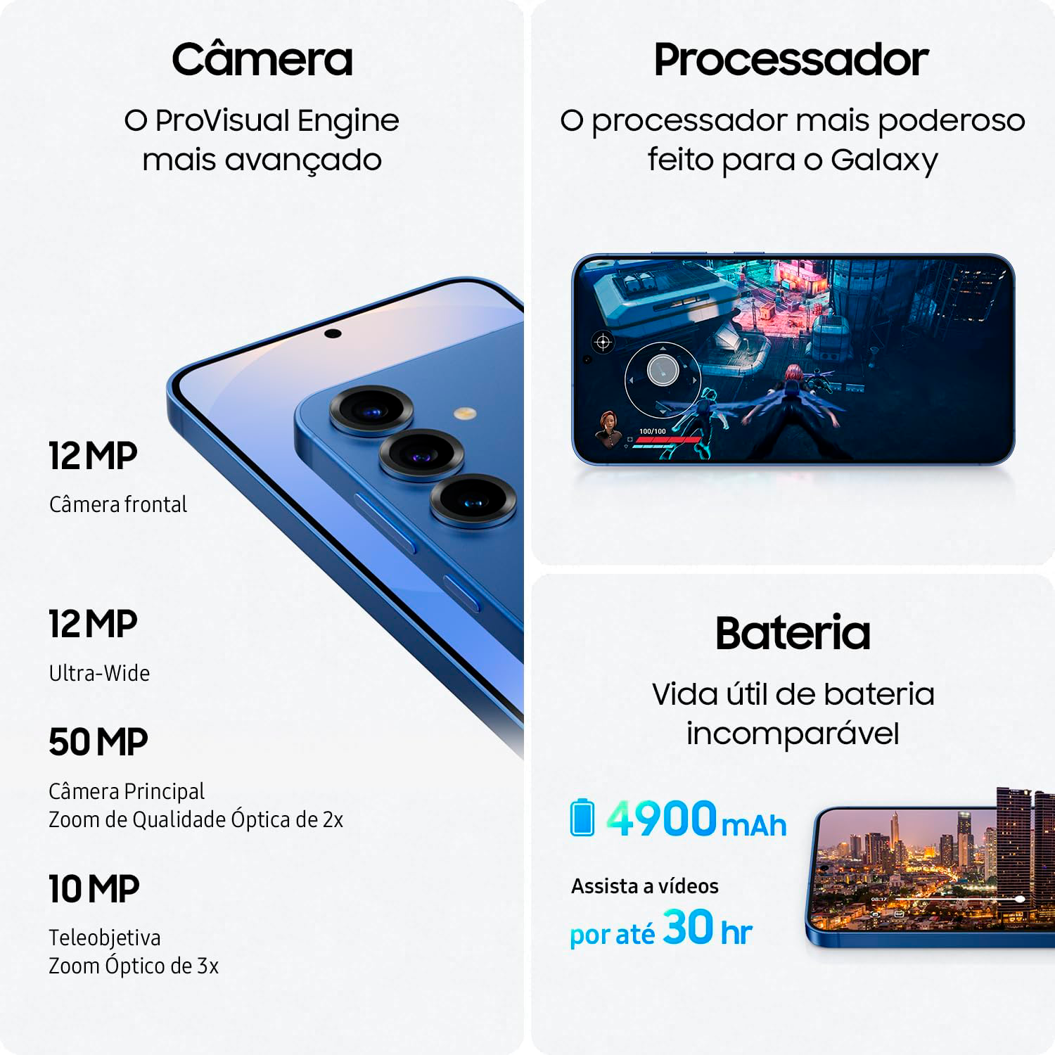 Smartphone Samsung Galaxy S25+ Octa Core 12GB Ram 256GB 6.7”