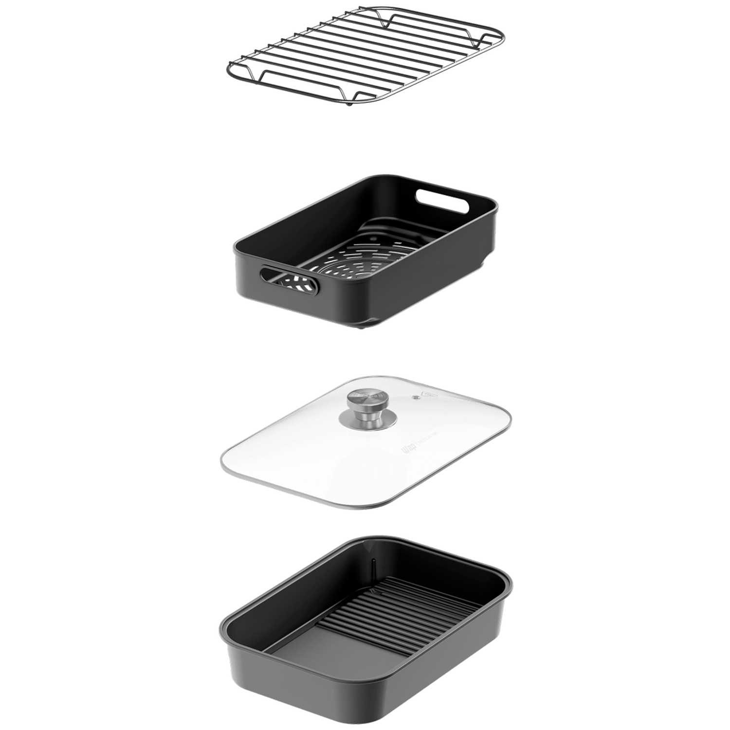 Fritadeira Elétrica Air Fryer Wap Barbecue 10l Digital 1800w
