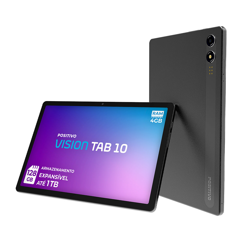 Tablet Positivo Vision Tab 10 T3010 4GB RAM 128GB Tela 10.1”