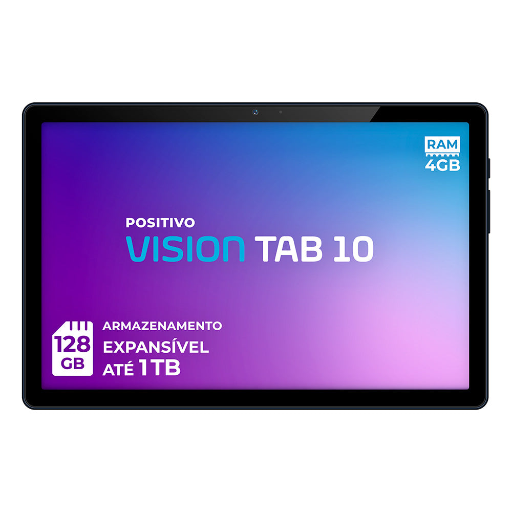 Tablet Positivo Vision Tab 10 T3010 4GB RAM 128GB Tela 10.1”
