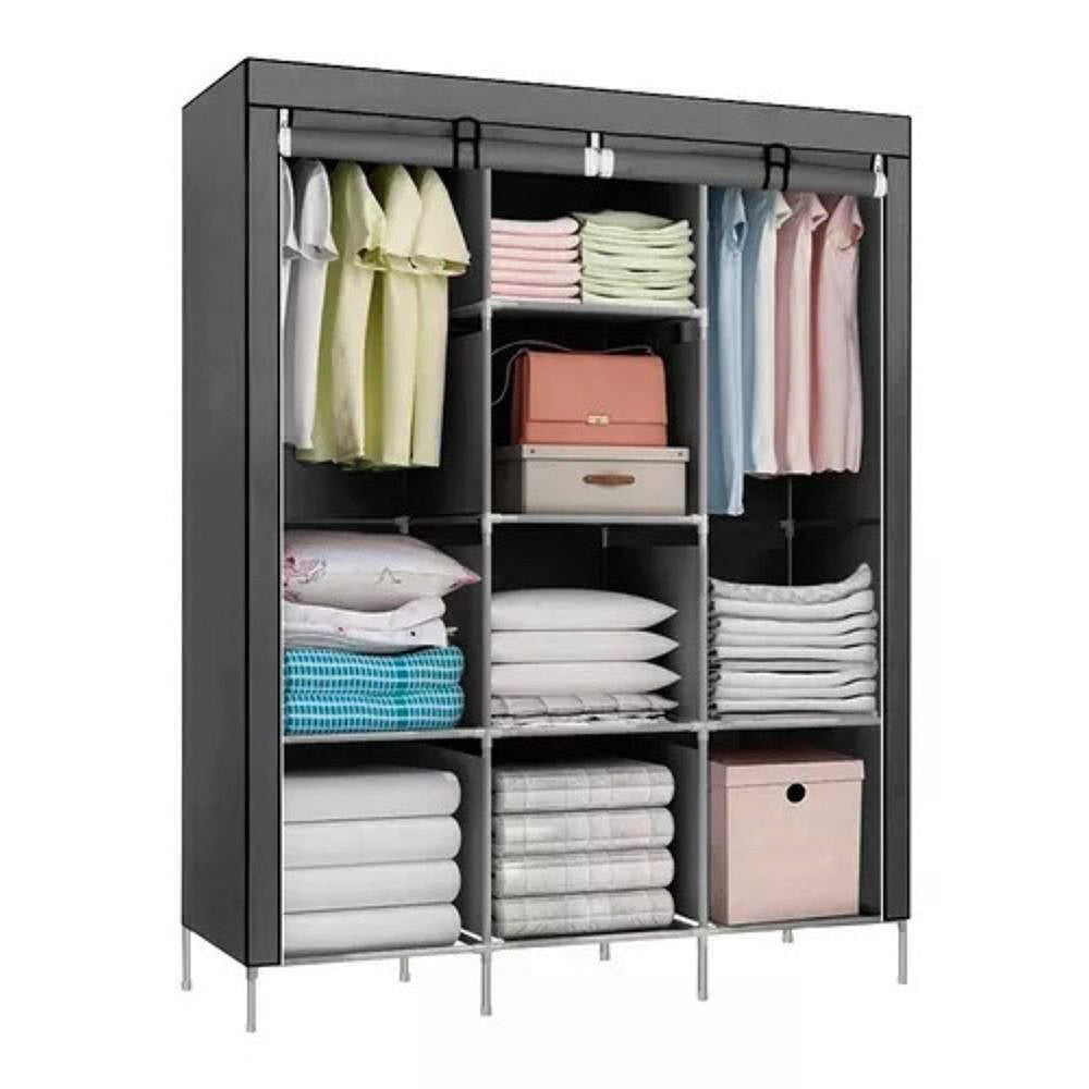 Guarda Roupa Dobrável Organizador Roupa Decoteam