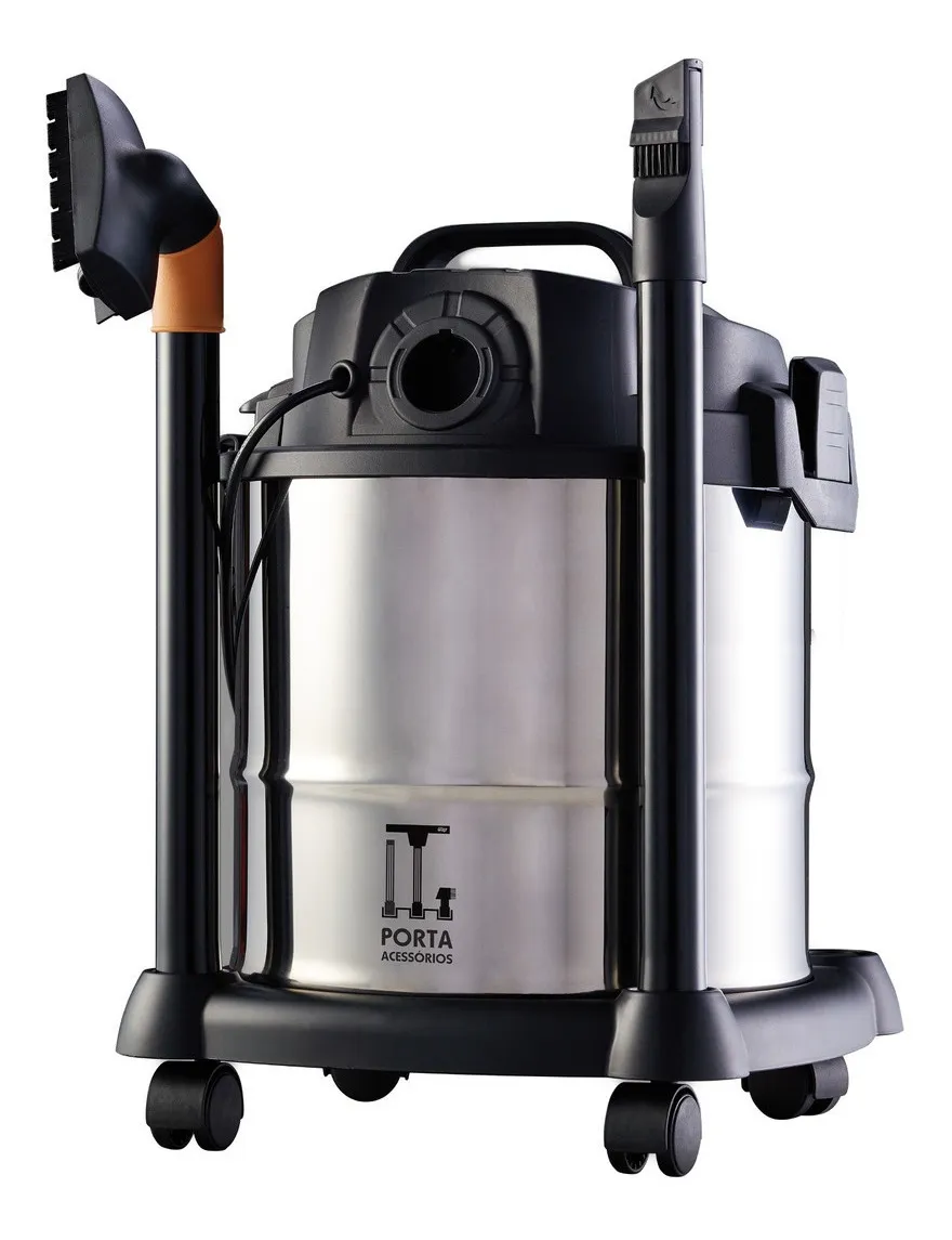 Aspirador De Água E Pó Wap Gtw Inox12 1400w 127v -  Fw005041
