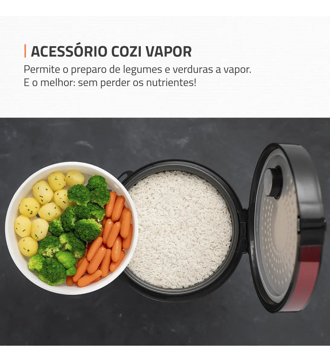 Panela Elétrica De Arroz Pe-46-10x Mondial 700W