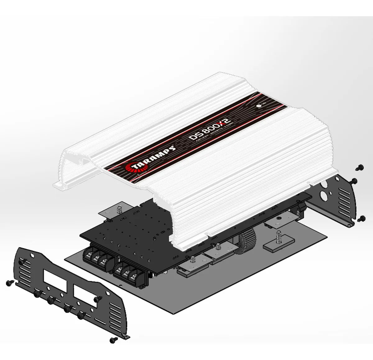Modulo Amplificador Taramps Ds 800x2 2ohms 800w 2canais