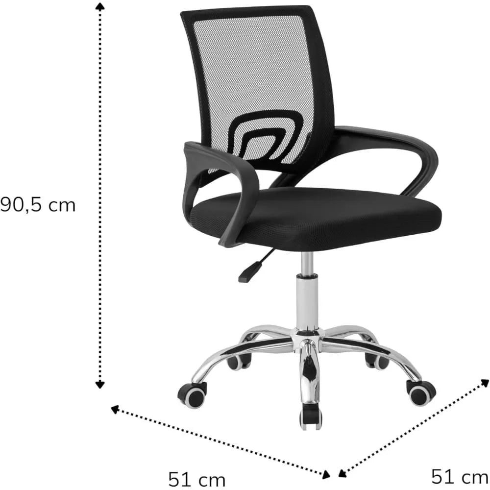 Cadeira De Escritório Conthey Arco Giratória Ergonômica Home