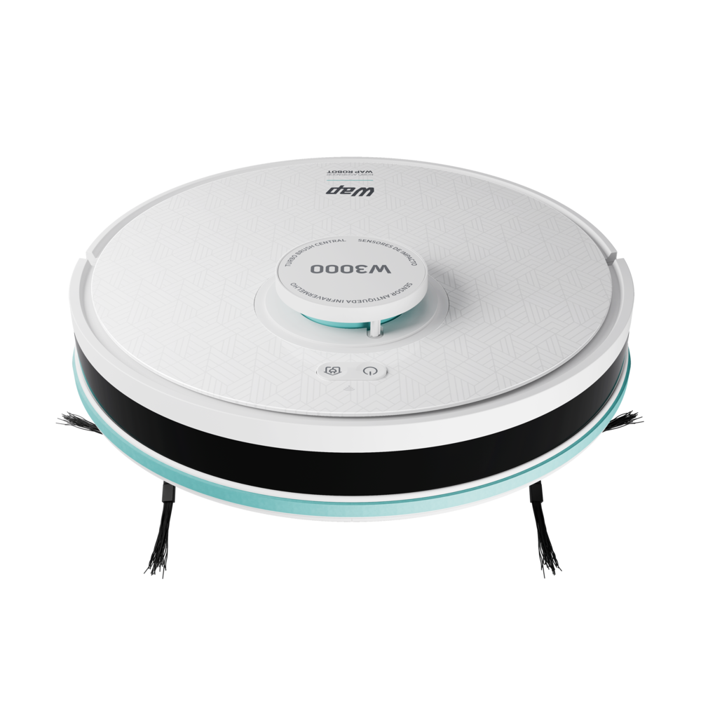 Robô Aspirador Pó Wap Robot W3000 Inteligente Bivolt 48W