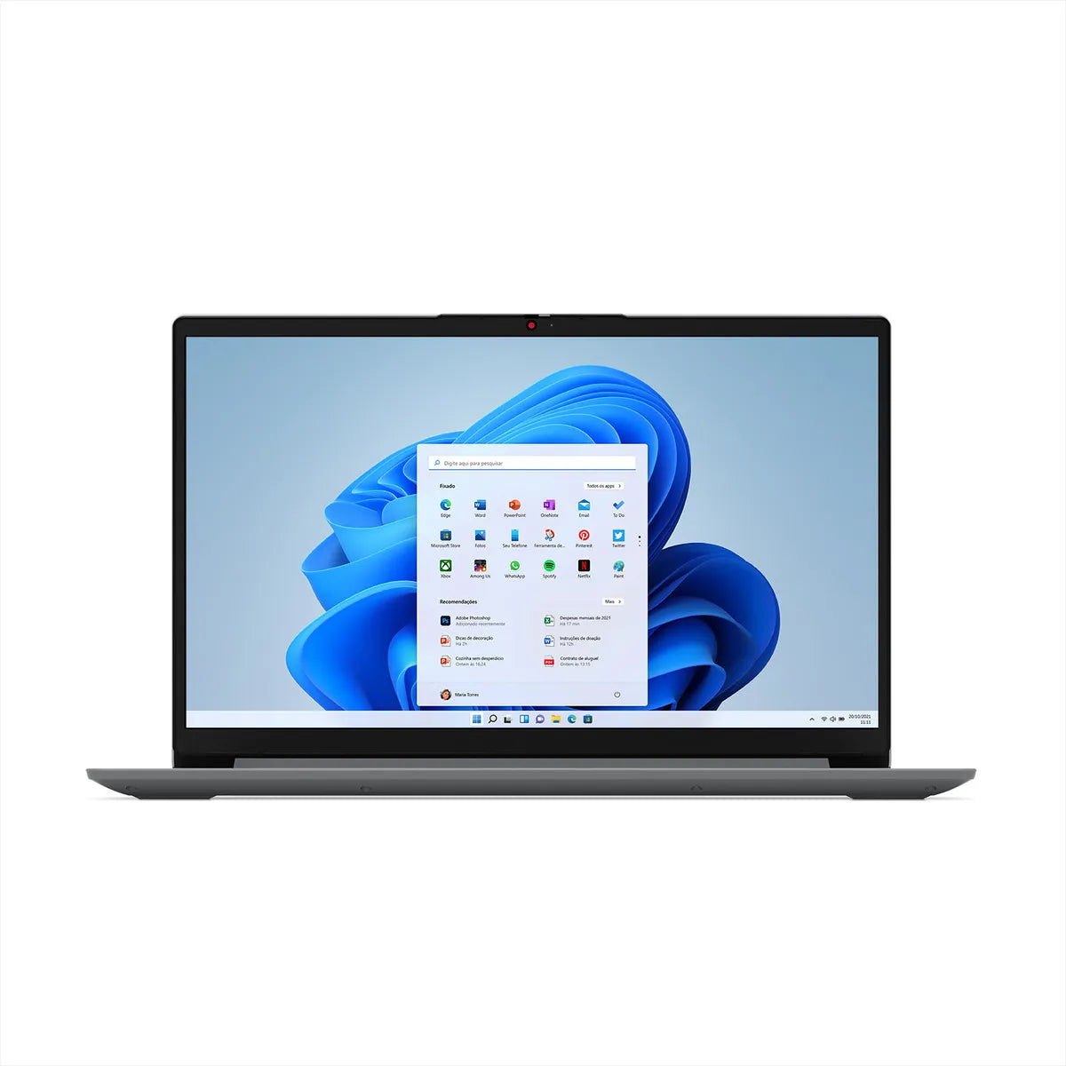 Notebook Lenovo Ideapad 1i I3 8gb 256gb Ssd Tela 15.6