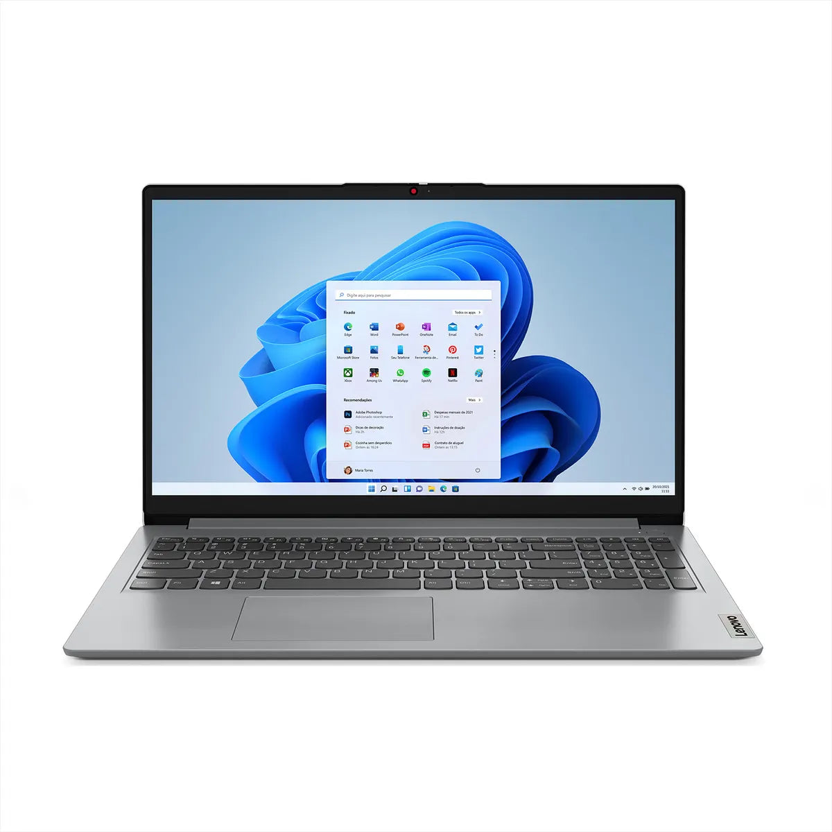 Notebook Lenovo Ideapad 1i I3 8gb 256gb Ssd Tela 15.6