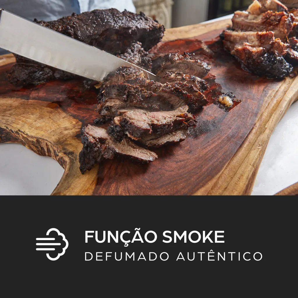 Fritadeira Air Fry Wap Barbecue Wc Ab1090 Smoker 10L 1700W