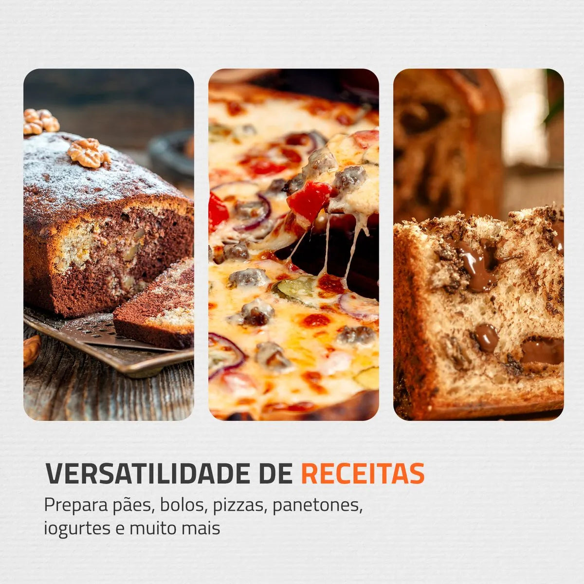 Panificadora Mondial Master Bread 19 Programas Digital 700W