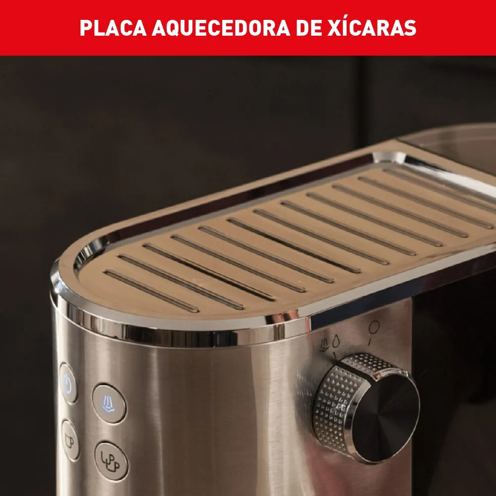 Cafeteira Elétrica Arno Espresso Steam & Pump 1L CESP 1500W