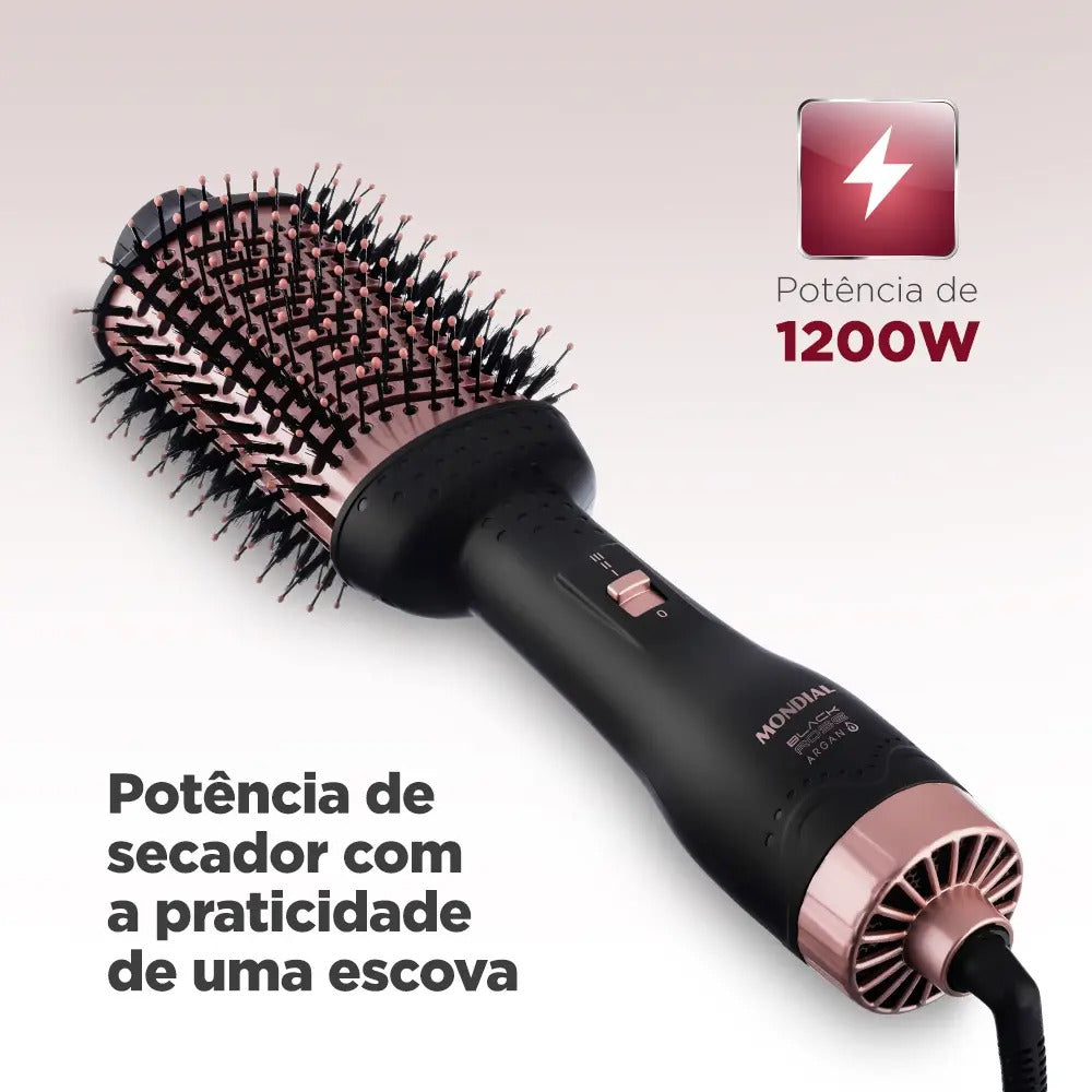 Escova Secadora Mondial ES-14-BI Argan Bivolt 1200W