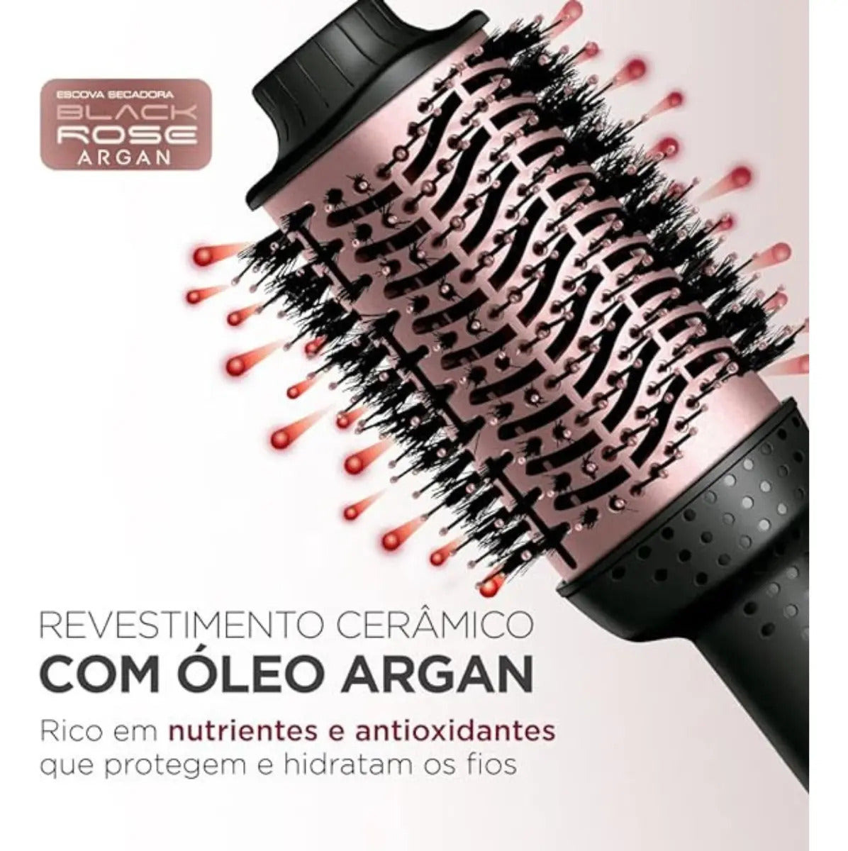 Escova Secadora Mondial ES-14-BI Argan Bivolt 1200W