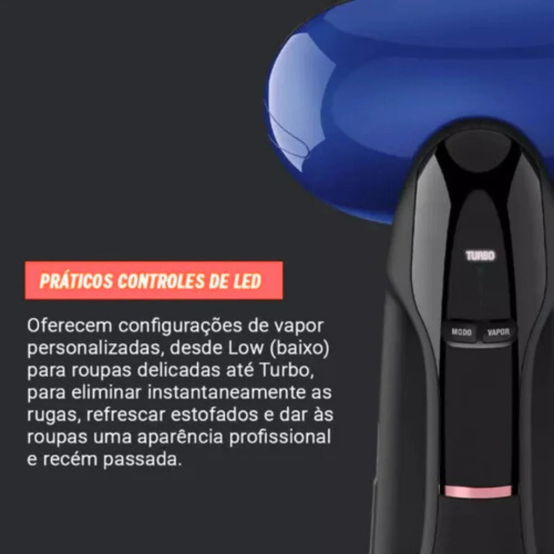 Vaporizador de Roupa Turbo Conair ExtremeSteam 2 em 1 2000W
