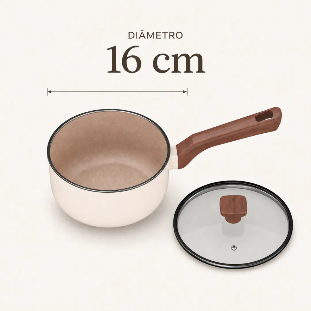 Panela Mimo Style Pratic Cook Antiaderente 16 cm Indução