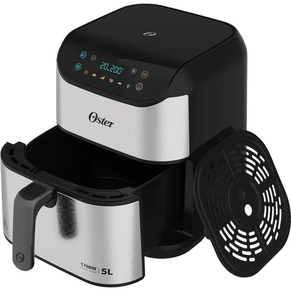 Fritadeira Air Fryer Oster OFRT930 Painel Touch 5L 1700W