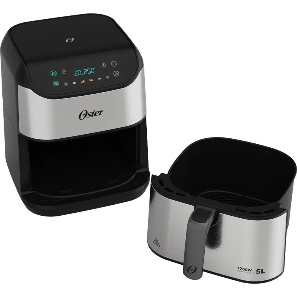 Fritadeira Air Fryer Oster OFRT930 Painel Touch 5L 1700W
