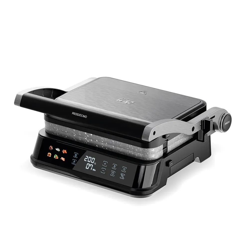 Grill e Sanduicheira 2 em 1 Elétrico WAP WG2000 Antiaderente