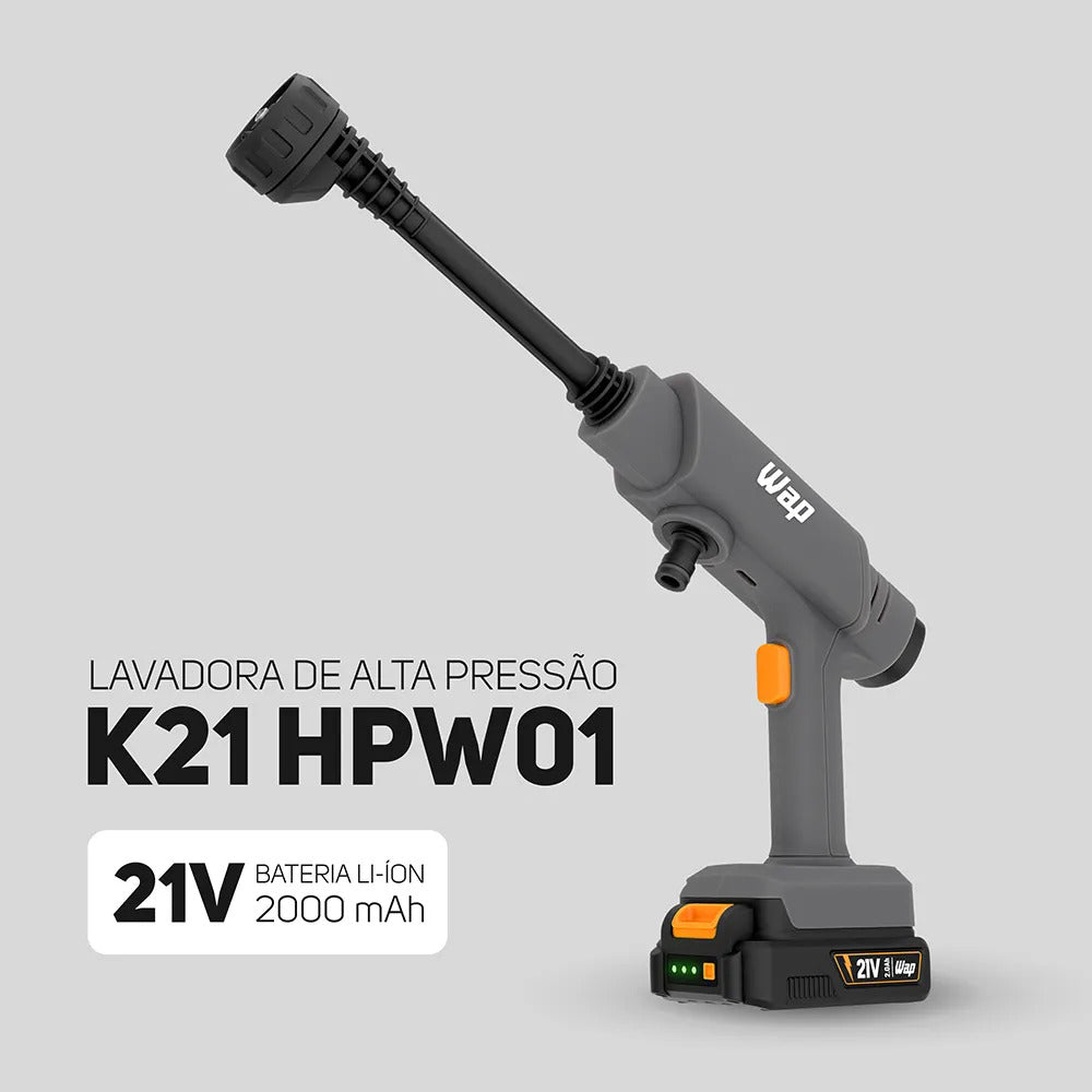 Lavadora de Alta Pressão Portátil WAP K21 HPW01 400W Bivolt