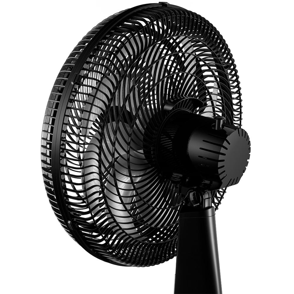 Ventilador De Mesa Super Turbo Vt-40-b Potência 140w 6 Pás