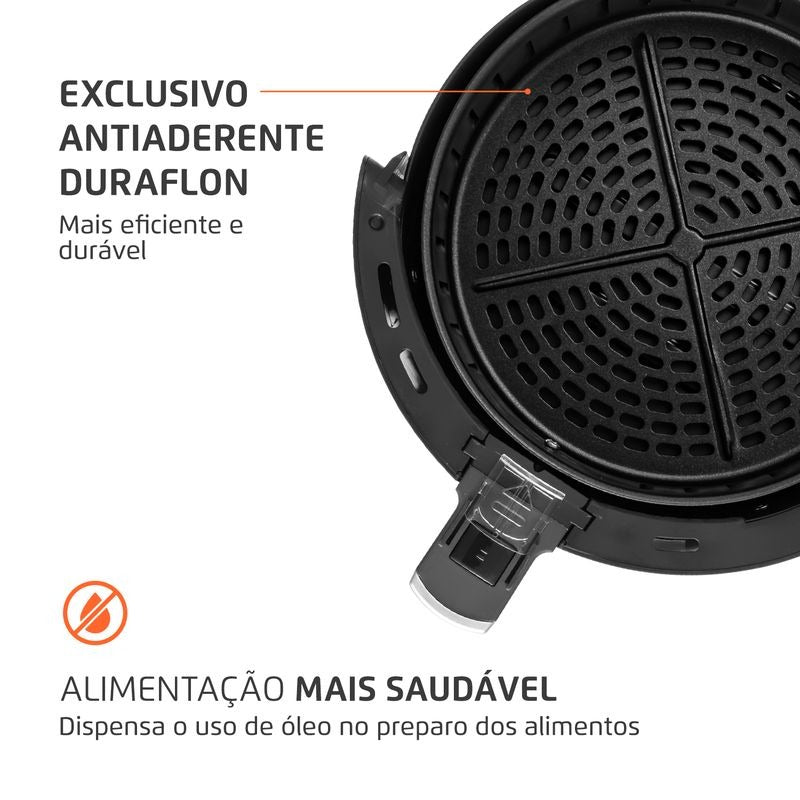 Fritadeira Elétrica AirFryer Mondial AF-31 3,5L Potência 1500w 110v