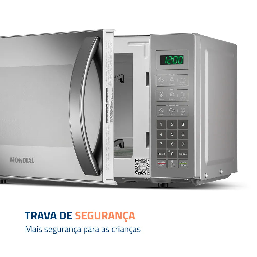 Micro-ondas Mondial Mo-01-21-e 1200w 24 Litros 127v