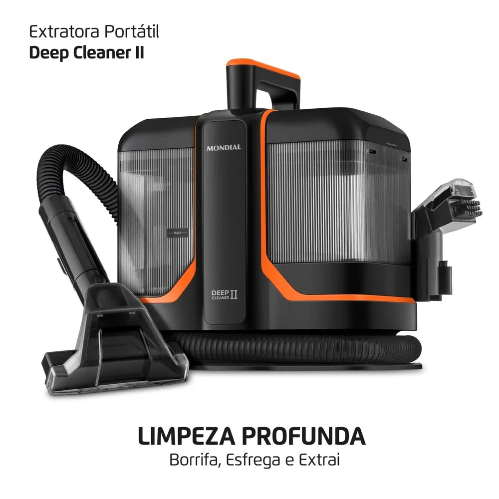 Extratora Higienizadora Mondial Deep Cleaner Exp-02-o 1800w