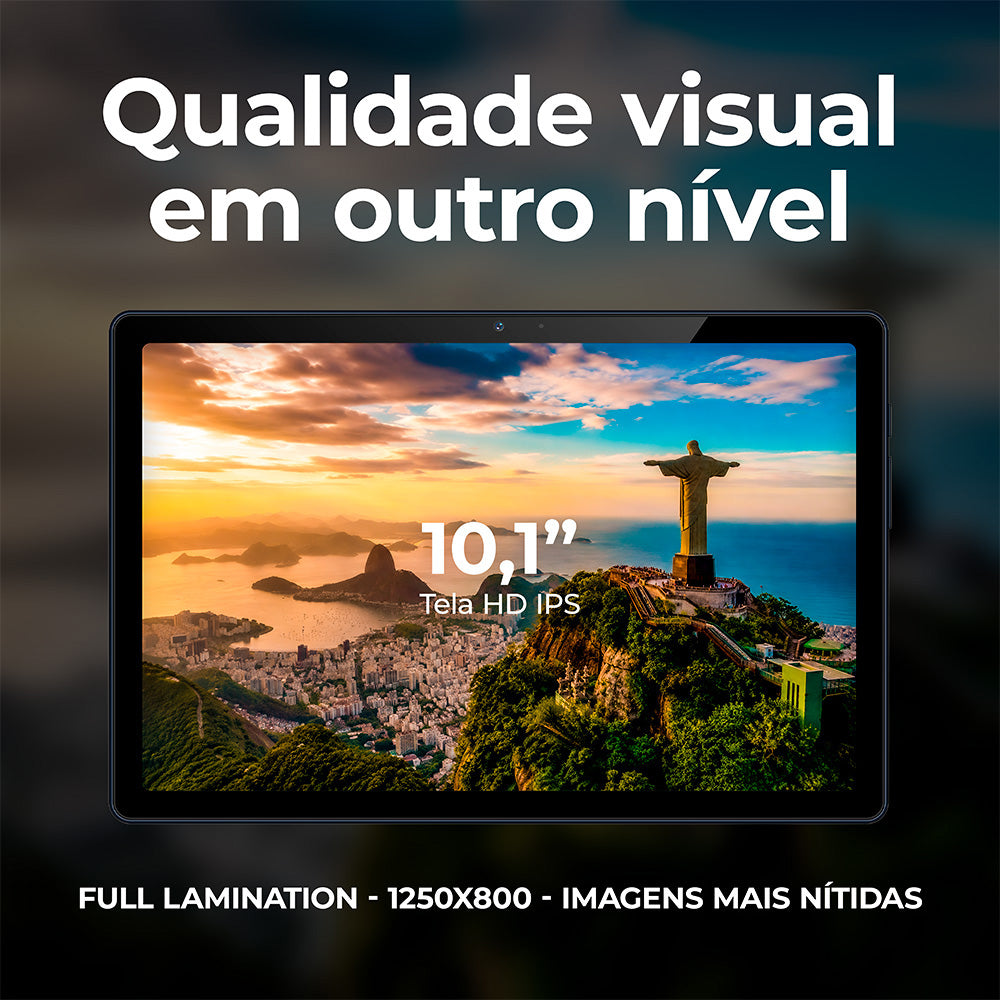 Tablet Positivo Vision Tab 10 T3010 4GB RAM 128GB Tela 10.1”