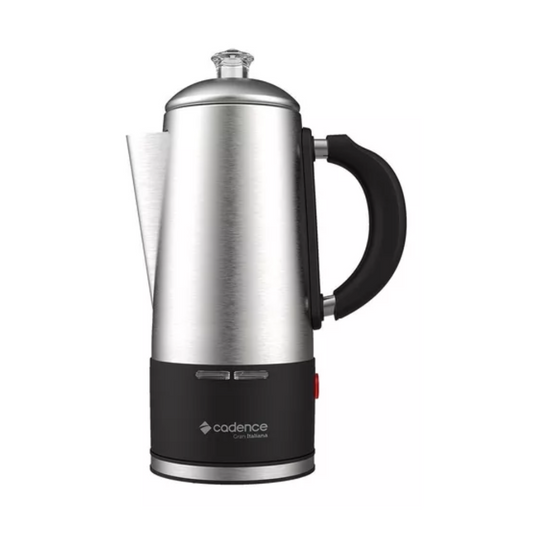 Cafeteira Eletrica Italiana Cadence Caf120 1,5 Litros Inox