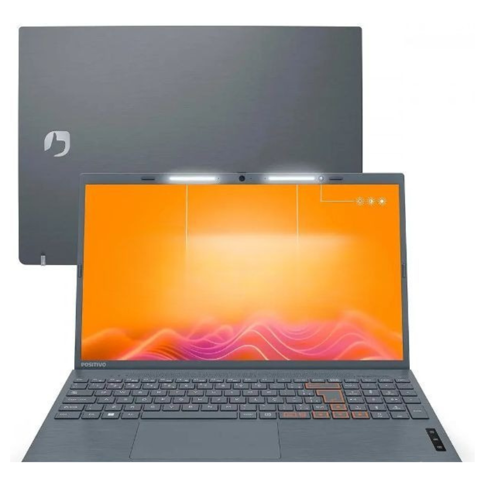 Notebook Positivo Vision C 15.6” HD Celeron N4020 128GB 4GB