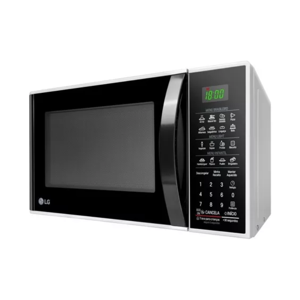 Microondas Com Revestimento Easyclean LG Ms3091bc 30 Litros