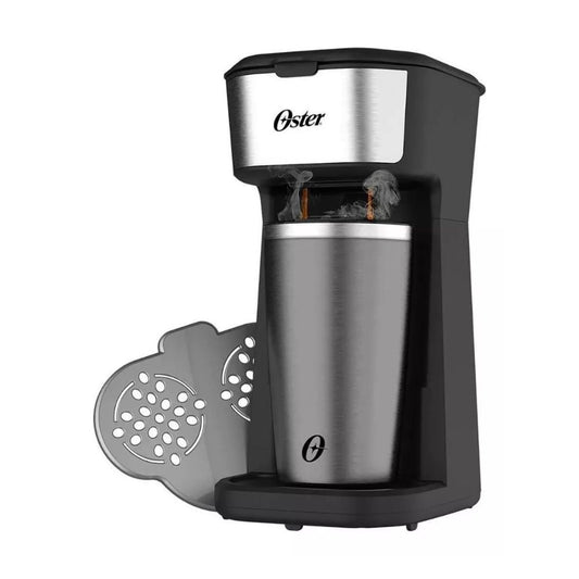 Cafeteira Eletrica 2day Oster Ocaf200 Inox 2em1 Copo Térmico