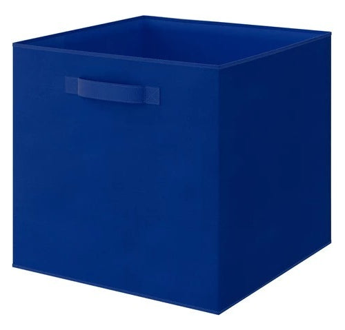 Caixa Arrumação Dobrável Grande Azul