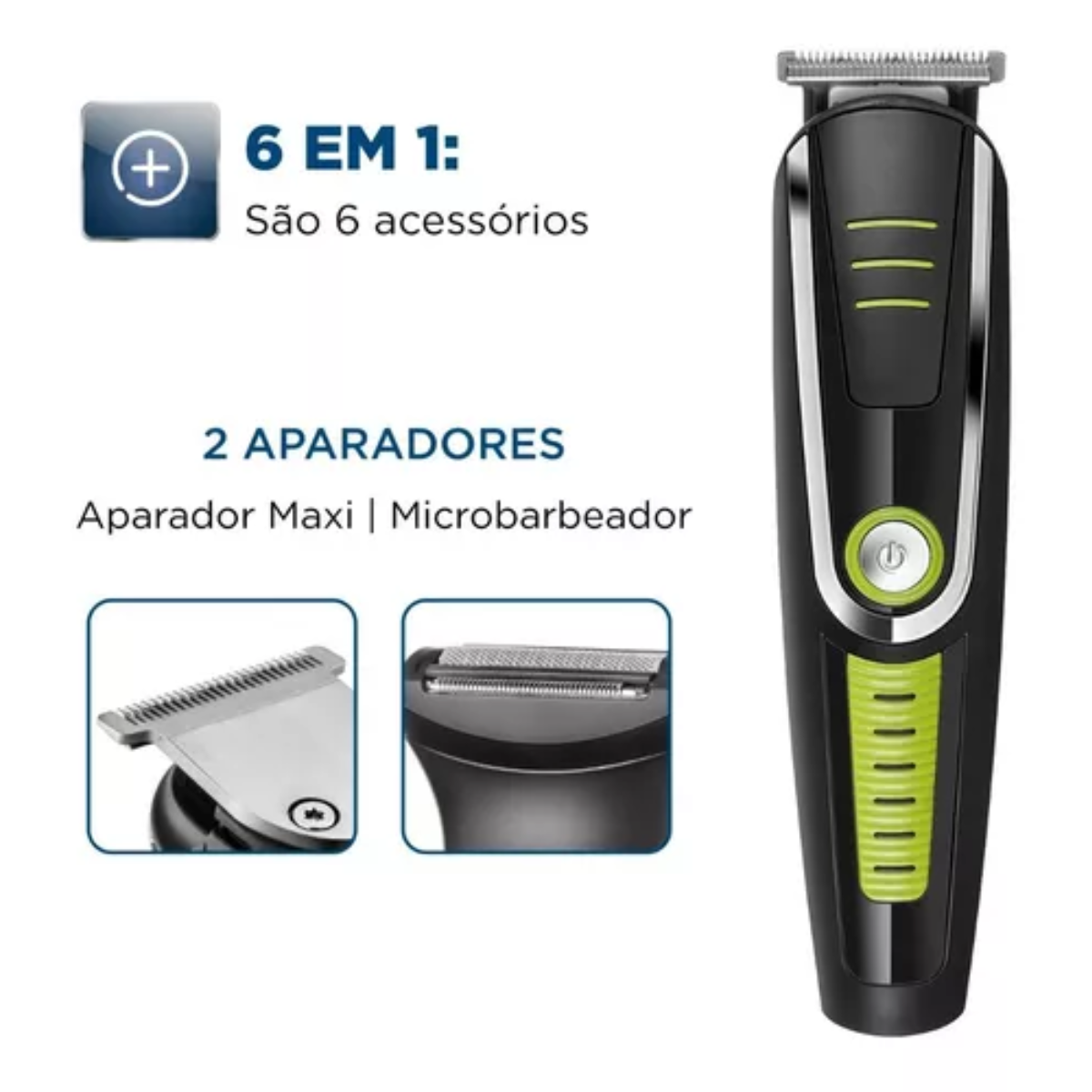 Aparador De Pelos Mondial Bg-04 Super Groom 06 Bivolt