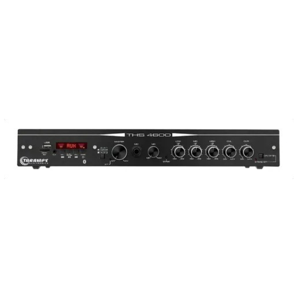 Amplificador Receiver Residencial Taramps Ths 4600 250w Rms