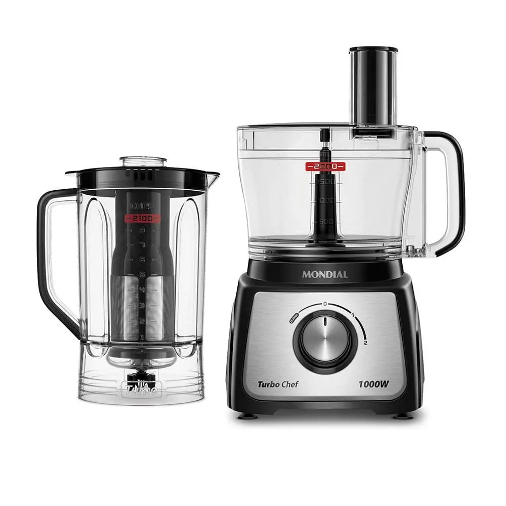 Multiprocessador 5 Em 1 Mondial Turbochef Potência 1000w Loi