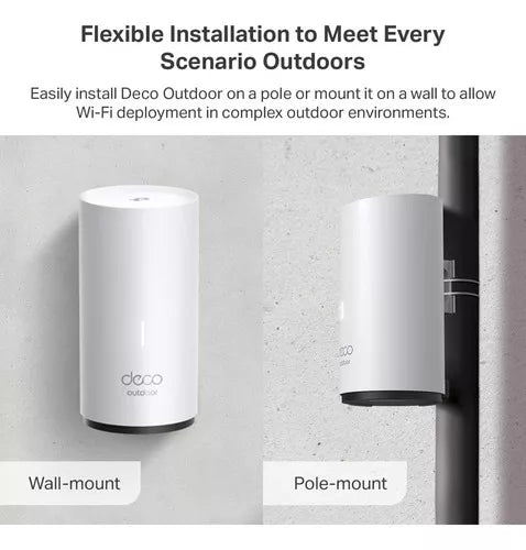 Roteador de Wifi Mesh TP-Link Deco X50 Dual-Band Gigabit