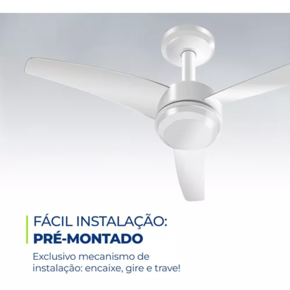 Ventilador De Teto Air Maxi Vte-01 Mondial 3 Pas 125w