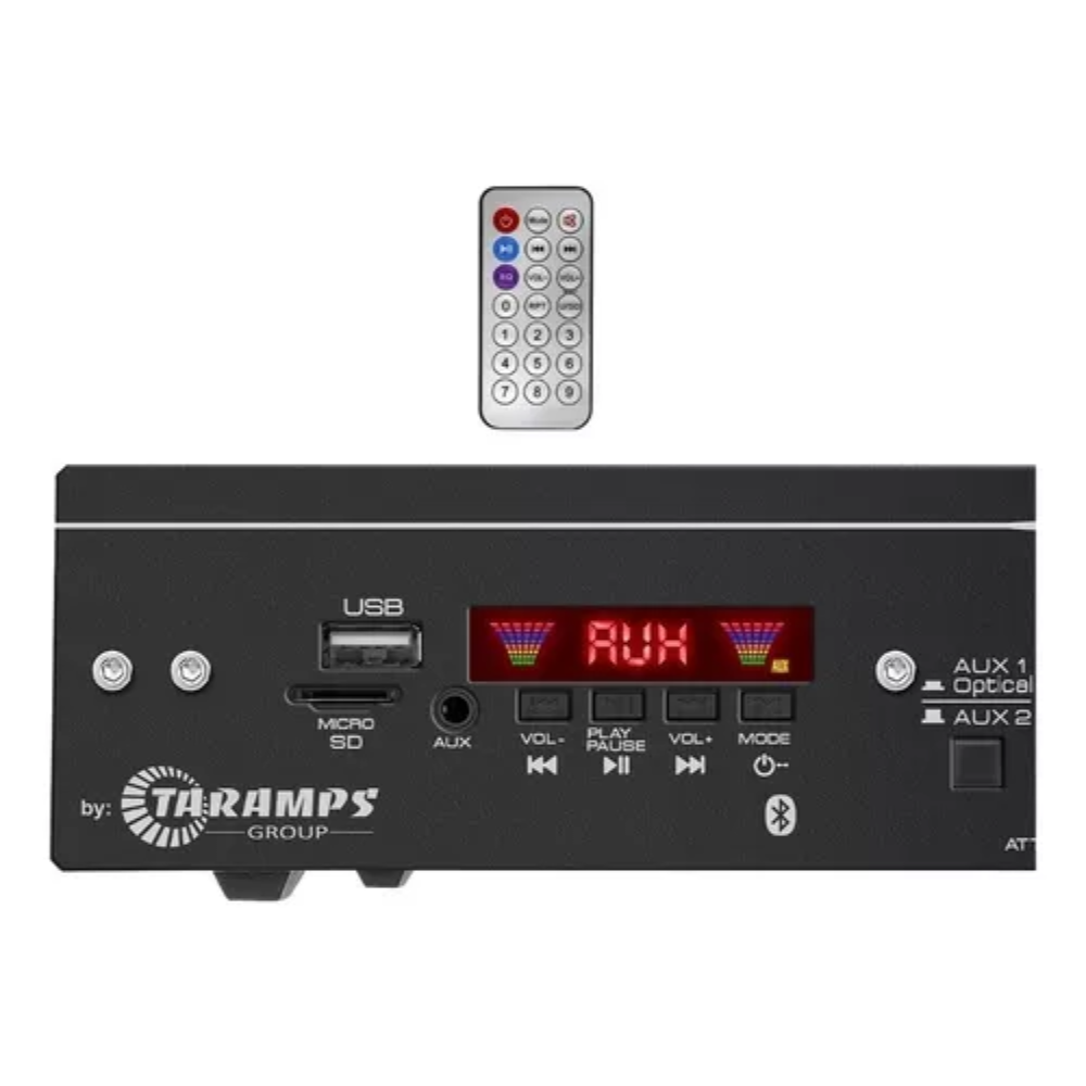 Amplificador Receiver Residencial Taramps Ths 4600 250w Rms