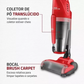 Aspirador De Pó Vertical Mondial Ap-25 Brush Carpet 1200w